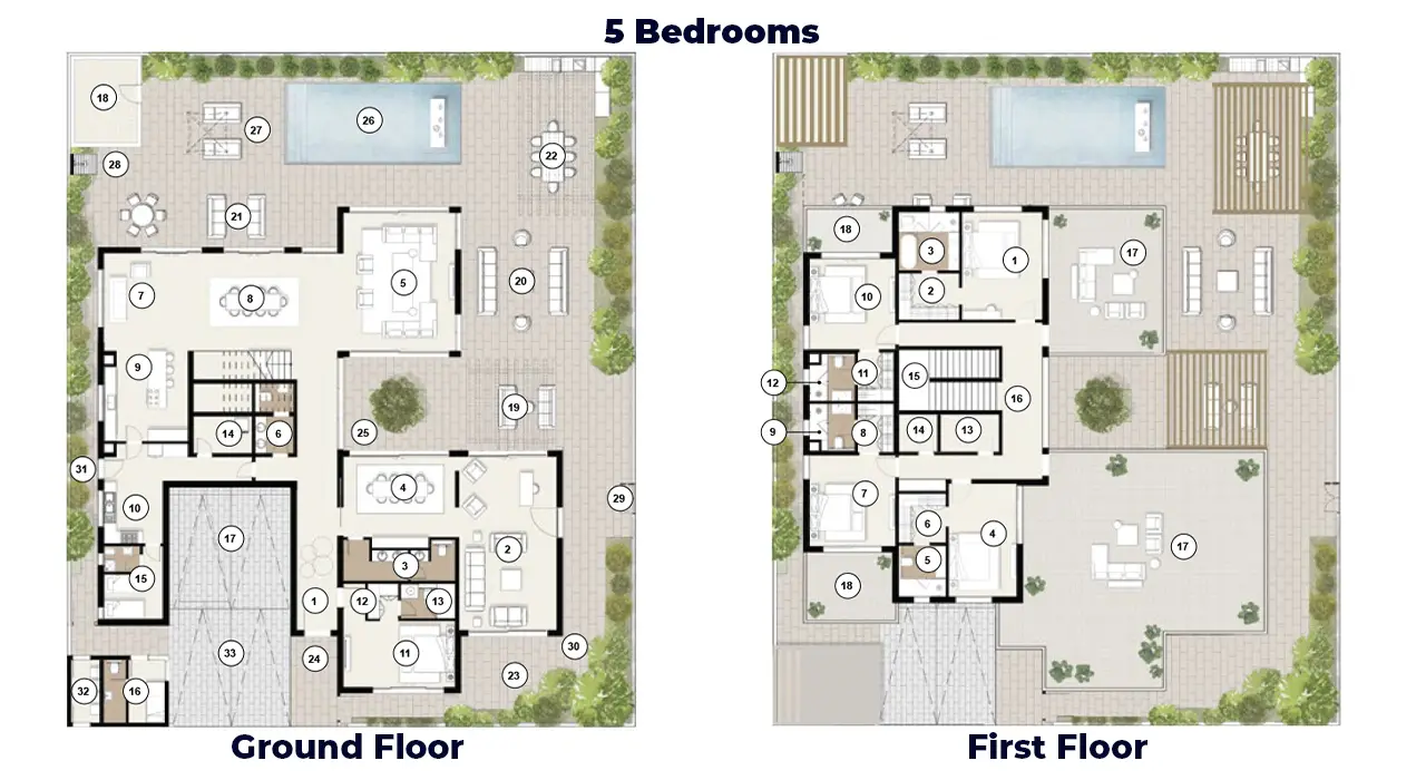 5 BR - Type A